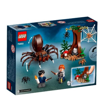 Lego set Harry Potter aragogs lair LE75950